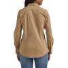 imageWrangler Womens Vintage Denim Snap ShirtRawhide