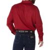 imageWranglermensPainted Desert Two Pocket Long Sleeve Button ShirtRed