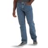 imageWrangler Authentics Mens Classic 5Pocket Relaxed Fit Cotton JeanVintage Stonewash