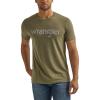 imageWrangler Mens Rope Logo TShirtSage Heather