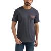 imageWrangler Mens Rope Logo TShirtWashed Black