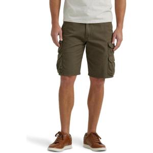 imageWrangler Authentics Mens Premium Twill Cargo ShortGrapeleaf