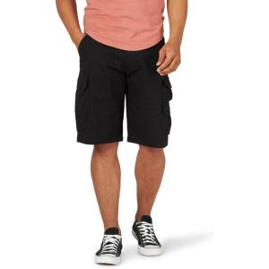 imageWrangler Authentics Mens Stretch Twill Cargo ShortsBlack Twill