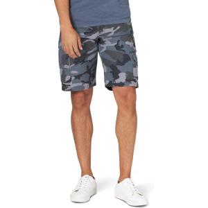 imageWrangler Authentics Mens Stretch Twill Cargo ShortsTurbulence Camo