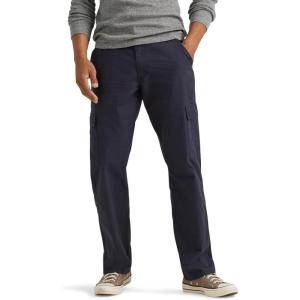 imageWrangler Authentics Mens Twill Relaxed Fit Cargo Pant LoganNavy Ripstop