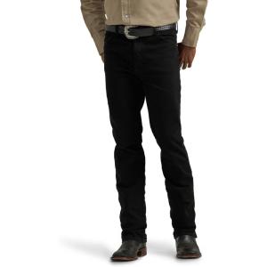 imageWrangler Mens Cowboy Cut Rigid Slim Fit JeanBlack