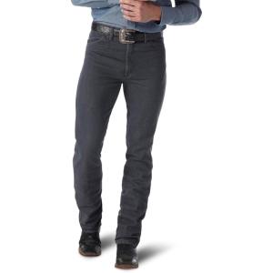 imageWrangler Mens Cowboy Cut Rigid Slim Fit JeanCharcoal