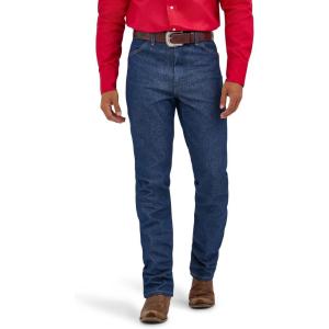 imageWrangler Mens Cowboy Cut Rigid Slim Fit JeanRigid Indigo