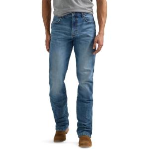 imageWrangler Mens Retro Slim Fit Boot Cut JeanHarris