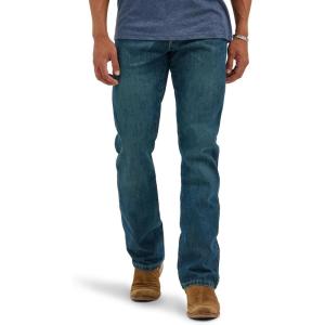 imageWrangler Mens Retro Slim Fit Boot Cut JeanRiver Wash