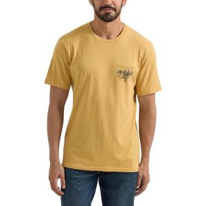 imageWrangler Mens Rope Logo TShirtPale Gold Heather