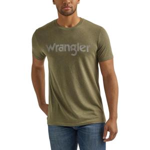 imageWrangler Mens Rope Logo TShirtSage Heather
