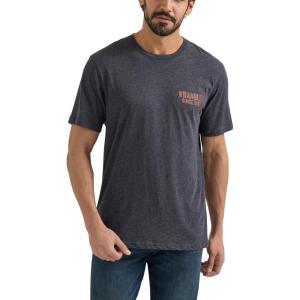 imageWrangler Mens Rope Logo TShirtWashed Black