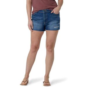 imageWrangler Womens MidRise Vintage Denim ShortDirt Road
