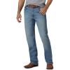 imageWrangler Mens 20X Competition Relaxed Fit Active Flex Thundercloud Wash JeansBlue Mountain