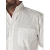 imageWrangler Mens Big ampamp Tall George Strait One Pocket Button Long Sleeve Woven ShirtDcWhite