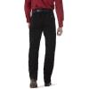 imageWrangler Mens Cowboy Cut Silver Edition Original Fit Boot Cut JeanBlack