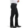 imageWrangler Mens Cowboy Cut Silver Edition Slim Fit Boot Cut JeansBlack
