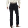 imageWrangler Mens Cowboy Cut Silver Edition Slim Fit Boot Cut JeansDark Denim