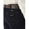 imageWrangler Mens Cowboy Cut Silver Edition Slim Fit Boot Cut JeansDark Denim