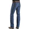 imageWrangler Mens Cowboy Cut Stretch Slim Fit JeansDark Stone