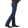 imageWrangler Mens Cowboy Cut Stretch Slim Fit JeansPrewash Indigo