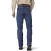 imageWrangler Mens George Strait Cowboy Cut JeansHeavyweight Stone Denim