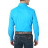 imageWrangler Mens Premium Performance Advanced Comfort WorkshirtBlue