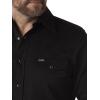 imageWrangler Mens Premium Performance Advanced Comfort WorkshirtSolid Black