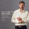 imageWrangler Mens Premium Performance Advanced Comfort WorkshirtWhite