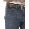 imageWrangler Mens Retro Slim Fit Straight Leg JeanBarrel