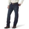 imageWrangler Mens Retro Slim Fit Straight Leg JeanDeep Blue