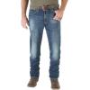 imageWrangler Mens Retro Slim Fit Straight Leg JeanDenim