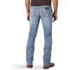 imageWrangler Mens Retro Slim Fit Straight Leg JeanPlacid Blue