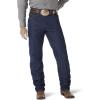 imageWrangler Mens Retro Slim Fit Straight Leg JeanRigid Indigo