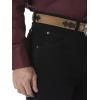 imageWrangler Mens Retro Slim Fit Straight Leg JeanShadow Black