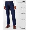 imageWrangler Mens Rugged Wear Performance Series Relaxed Fit JeansDark Blue