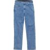 imageWrangler Mens Rugged Wear Performance Series Relaxed Fit JeansLight Stone