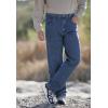 imageWrangler Mens Rugged Wear Performance Series Relaxed Fit JeansOverdyed Black