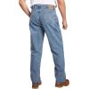 imageWrangler Mens Rugged Wear Performance Series Relaxed Fit JeansOverdyed Black