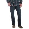 imageWrangler Mens Rugged Wear Performance Series Relaxed Fit JeansStorm Denim