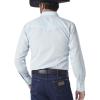imageWrangler RedWhite Mens Long Sleeve Fashion Western Snap Plaid Shirt MVG341RBlue