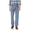 imageWrangler Mens Retro Slim Fit Straight Leg JeanGrey Indigo