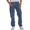 imageWrangler Mens Rugged Wear Performance Series Relaxed Fit JeansLight Denim