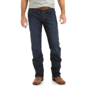 imageWrangler Mens 20X 02 Active Flex Competition Slim Fit Stone Blue JeansTwilight