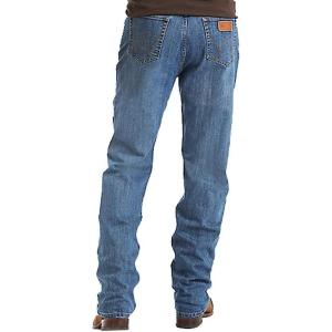 imageWrangler Mens 20X Competition Relaxed Fit Active Flex Thundercloud Wash JeansAdmiral Blue