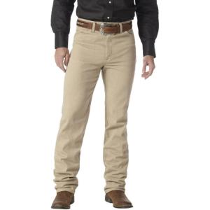 imageWrangler Mens Cowboy Cut Stretch Slim Fit JeansDark Beige