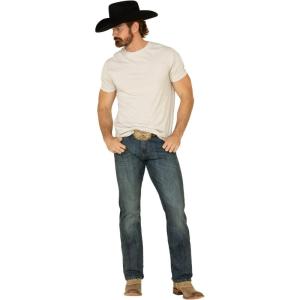 imageWrangler Mens Retro Slim Fit Straight Leg JeanStraw
