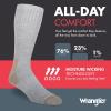 imageWrangler  365 Mens Crew Socks  Full Cushion Socks for AllDay Comfort  Fits Sizes 612Grey