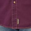 imageWrangler Black Retro Long Sleeve Mens Western Snap Shirt MVR532XPurple